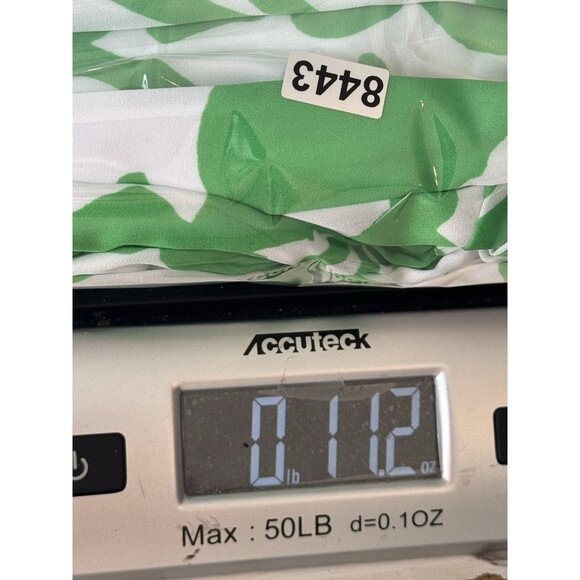 Lilly Pulitzer Palm Boom Boom Jumpsuit Size M Kelly Green Palm Wide Leg Tropical - Picture 13 of 13